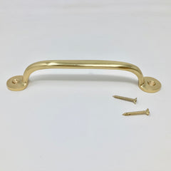 Solid Polished Brass Bubble Knob | Reed Handle Cabinet Knobs and Handles | I00% Brass | Kitchen Handle Replacement