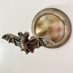 Antique Brass Animal Curtain Hook, Tie Back & Hold Back – Elegant Iron Hook for Jewellery, Curtains, Drapes and Home Decor Accents