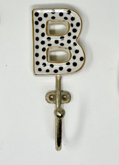 Alphabet Ceramic Hook