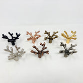 KNOB Large Metal Coral. Unique, Nature-Inspired Design in Durable Metal for Cabinets, Drawers, & Walls