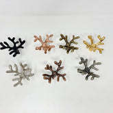 HOOK Metal Coral Wall Gold | Antique Brass | Copper | Silver | Black | Antique Pewter | Antique Copper