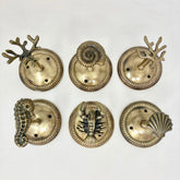 Nautical Hook Marine Hook Curtain Hold Back Curtain Tie Back Jewellery Hook Antique Brass Iron