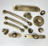 Solid Brass Antiqued Cabinet Knobs and Handles I00% Brass
