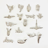 Silver Animal Metal Drawer Knob for Cabinets, Drawers, Cupboard Door Bedroom Kitchen & Furniture with a Whimsical Touch