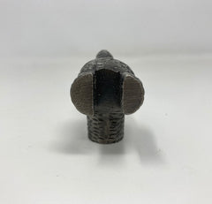HOOK Dog Tail in Antique Pewter Animal Metal Wall or Door