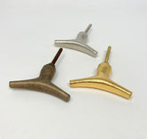 Boat Cleat Knob | Antique Bronze Silver Gold | Cabinets, Drawers, & Furniture