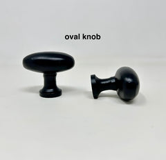 Cast Iron Matt Black Kitchen Handles | Matte Black