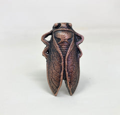 ANTIQUE COPPER Bug Insect Drawer Knob Metal Cicada Cabinet Knobs Dresser Knob Cabinet Knob