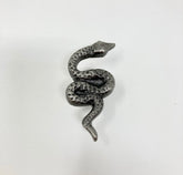 ANTIQUE PEWTER Snake Metal Knob | Handle Kitchen Cupboard Home