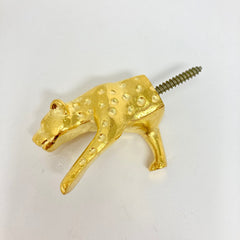 HOOKS Gold Safari Animal Iron Metal Drawer. Set of 6 or Individual