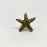 Antique Brass Starfish Knob | Cabinet Door Handle | Door Knobs | Wardrobe | Bathroom