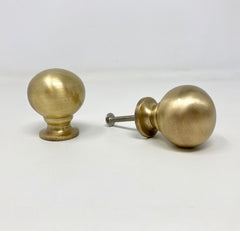 Antique Brass Finish Bubble Ball Knob x 1 | Wardrobe | Modern | Kitchen Replacement Knob | Cabinet Knob | Iron