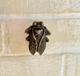 HOOK Large Antique Brass BUG Insect Wall Hooks Cicada