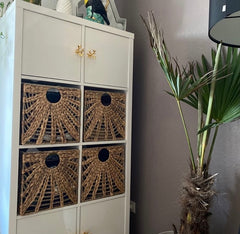 Gold Coral Metal Knob Drawer Pull Cabinet Dresser