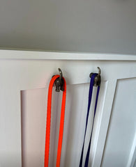 HOOK Dog Tail in Antique Brass Metal. Decorative Hardware for walls and doors