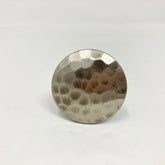 Hammered Antique Pewter Knob Kitchen Replacement Home decor drawer pull