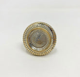 Moroccan Gold & GREY Etched Brass Metal Knob. Elegant Decorative Hardware for Cabinets, Drawers, and Furniture with Intricate Bohemian Design