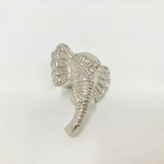Silver Elephant Drawer Door Pull Knob Animal Handle Kitchen Cupboard Home