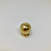 Polished Brass UNLACQUERED Bubble Knob