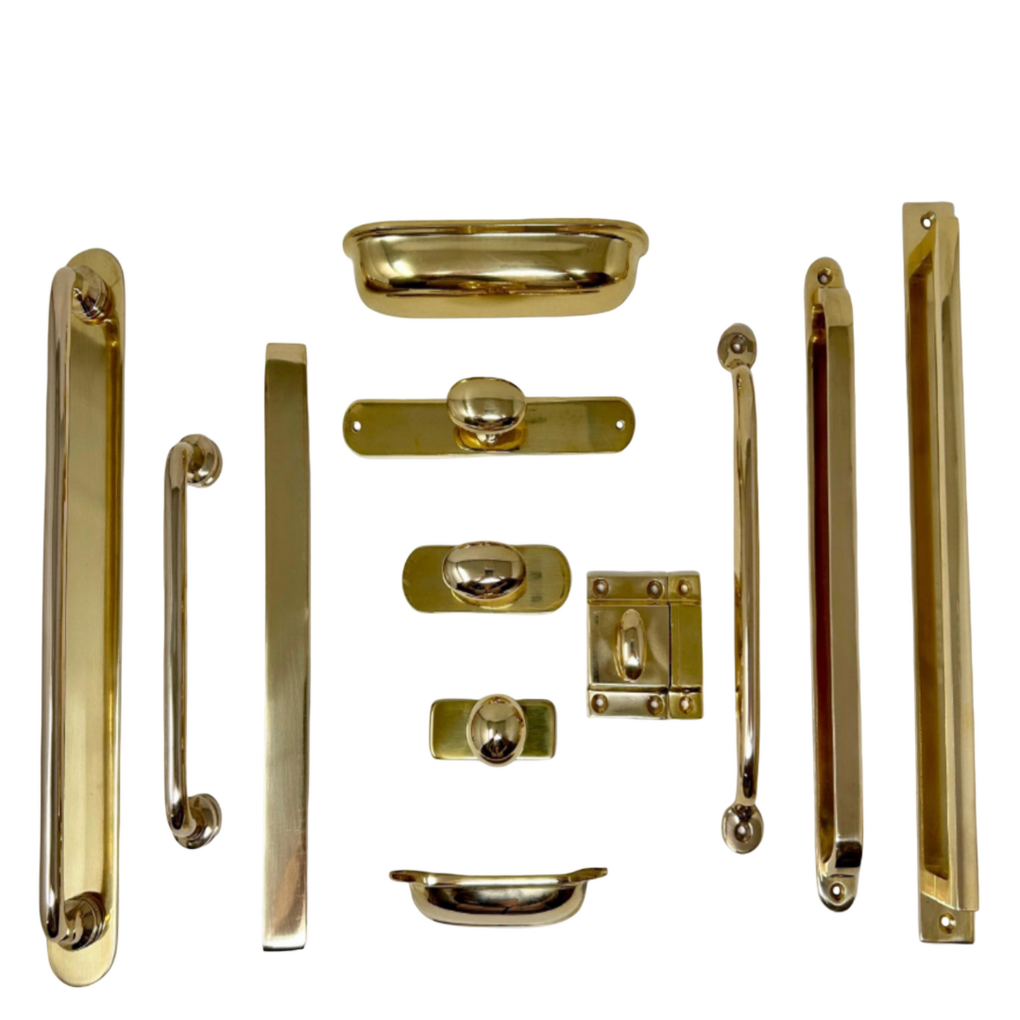 Unlacquered Brass Bubble Knob