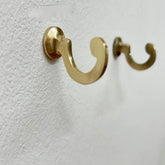 FLAT EDGE Solid Brass Hook