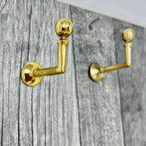 Coat Hook Solid Brass