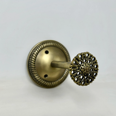 Filigree Old Gold Curtain Hook
