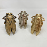 Bug Insect Knob. Gold, Silver & Antique Brass Finish, Decorative Hardware for Cabinets, Drawers, & Furniture with a Quirky, Nature-Inspired Design