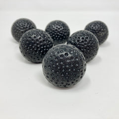 Black Hammered Knob & Cup Handle Set. Stylish, Durable Cabinet & Drawer, Kitchen Replacement Knob