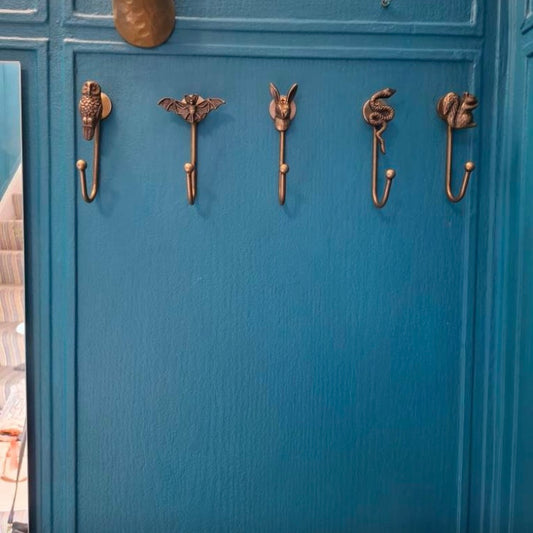 Bringing Vintage Vibes Home with Animal Hooks