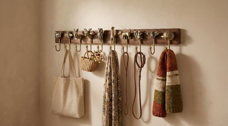 Hooks & Curtain Tie backs