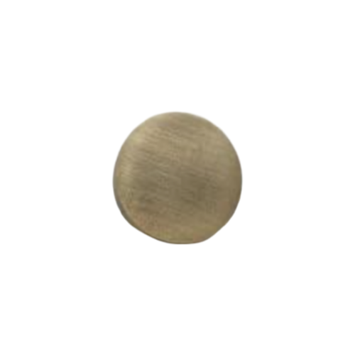Lacquered Antique Brass 25mm Flat Knob