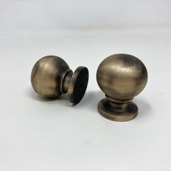 Solid Brass Antiqued Cabinet Knobs and Handles I00% Brass