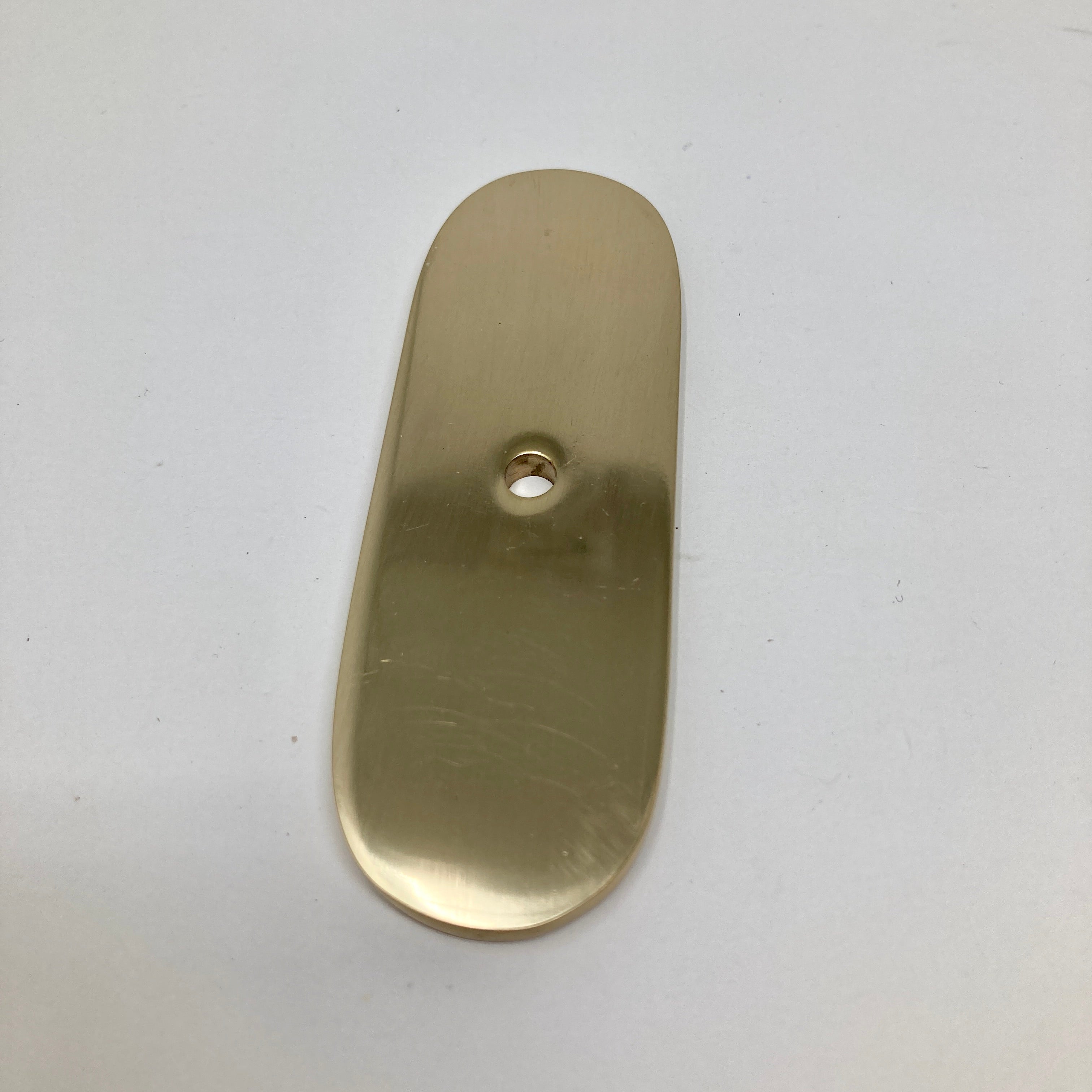 Flat Knob in Solid Polished Brass | 25mm and 30mm | Cabinet Knobs and Handles | I00% Brass | Kitchen Handle Replacement