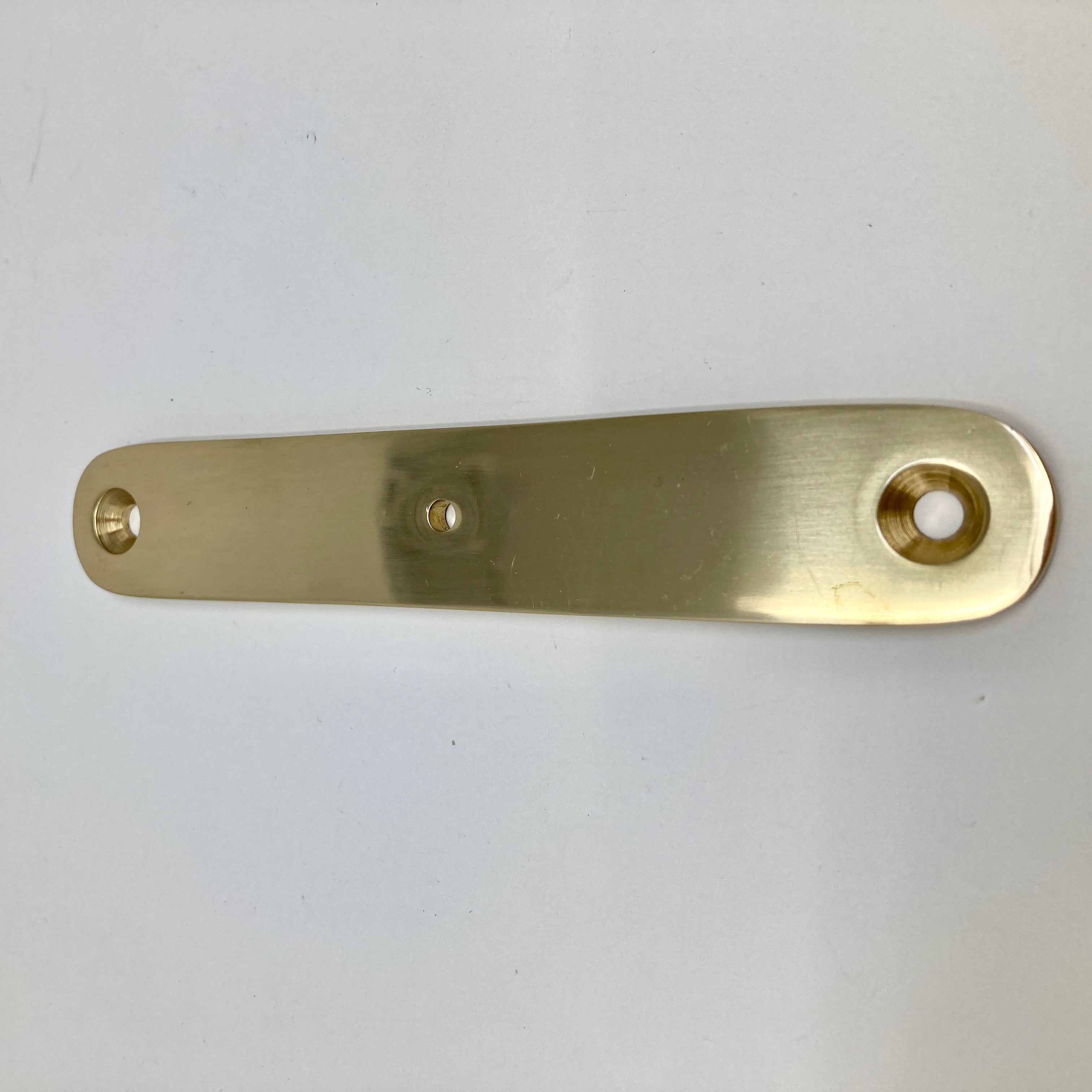 Flat Knob in Solid Polished Brass | 25mm and 30mm | Cabinet Knobs and Handles | I00% Brass | Kitchen Handle Replacement