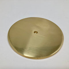 Flat Knob in Solid Polished Brass | 25mm and 30mm | Cabinet Knobs and Handles | I00% Brass | Kitchen Handle Replacement