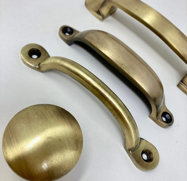 Antique Brass Handles Cabinet Knob | Iron | Kitchen Handle Replacement