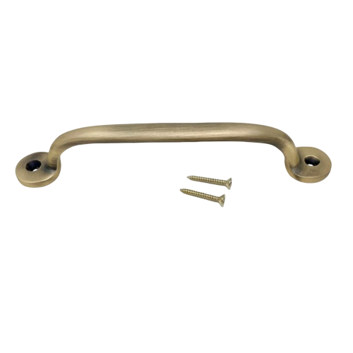 Lacquered Antique Brass 120mm Pull Handle