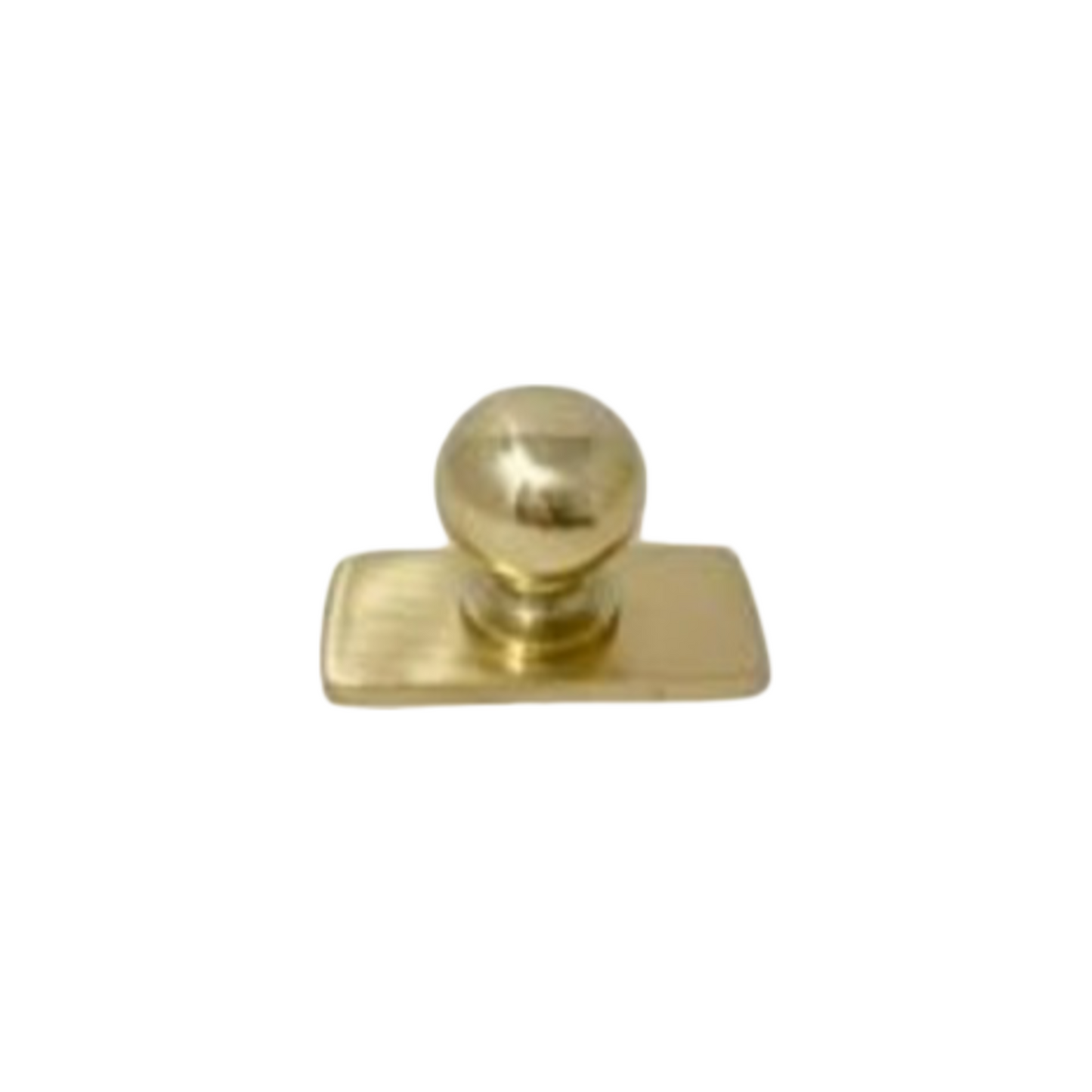 Lacquered Brass Rectangular Backplate
