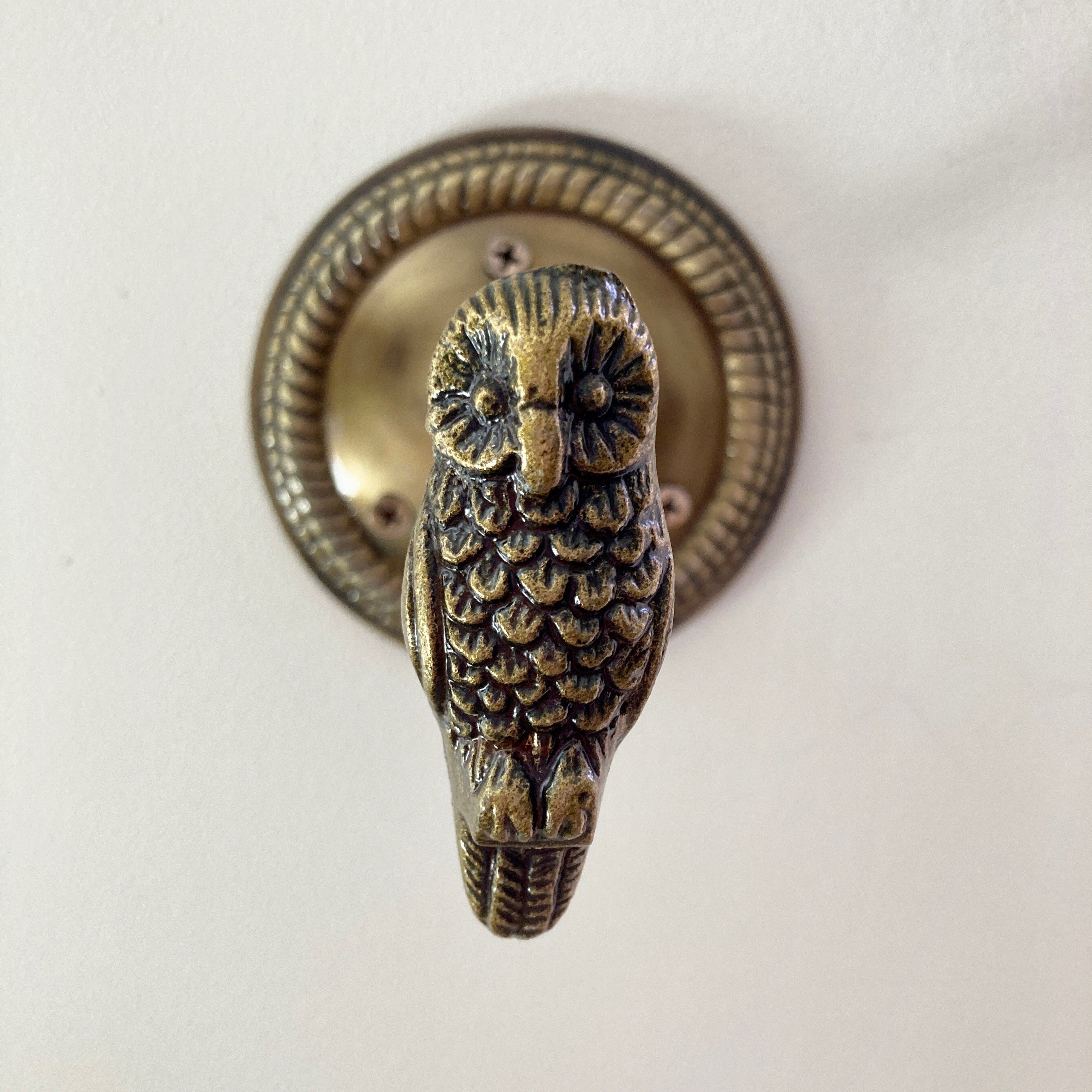 Animal Hook Curtain Hold Back Curtain Tie Back Jewellery Hook Antique Brass | Iron