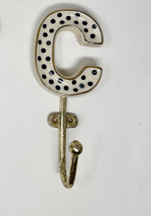 Alphabet Ceramic Hook