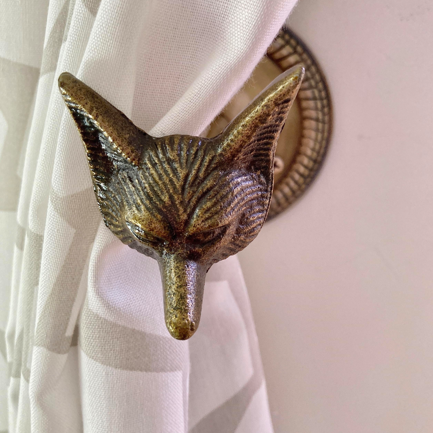 Fox Head Curtain Hook