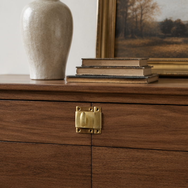 Unlacquered Brass Latch