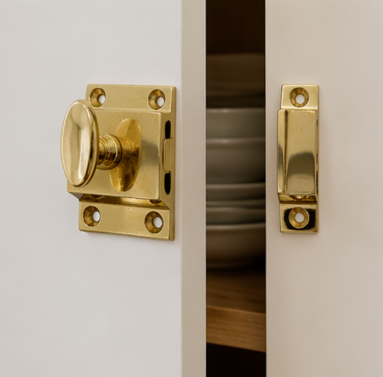 Unlacquered Brass Latch