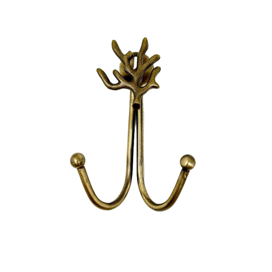 Small Coral Double Hook