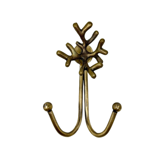 Large Coral Double Hook
