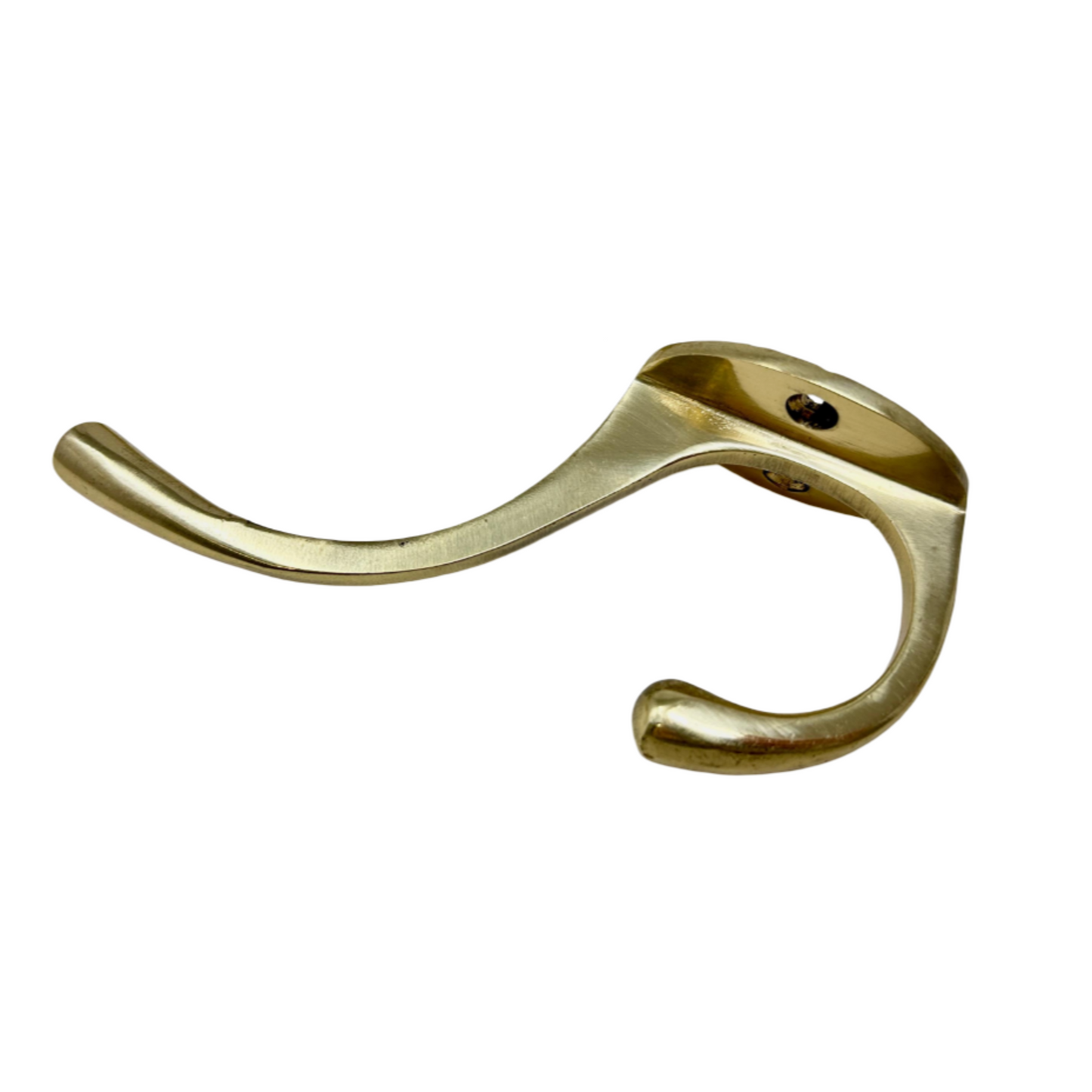 Double Solid Brass Wall Hook