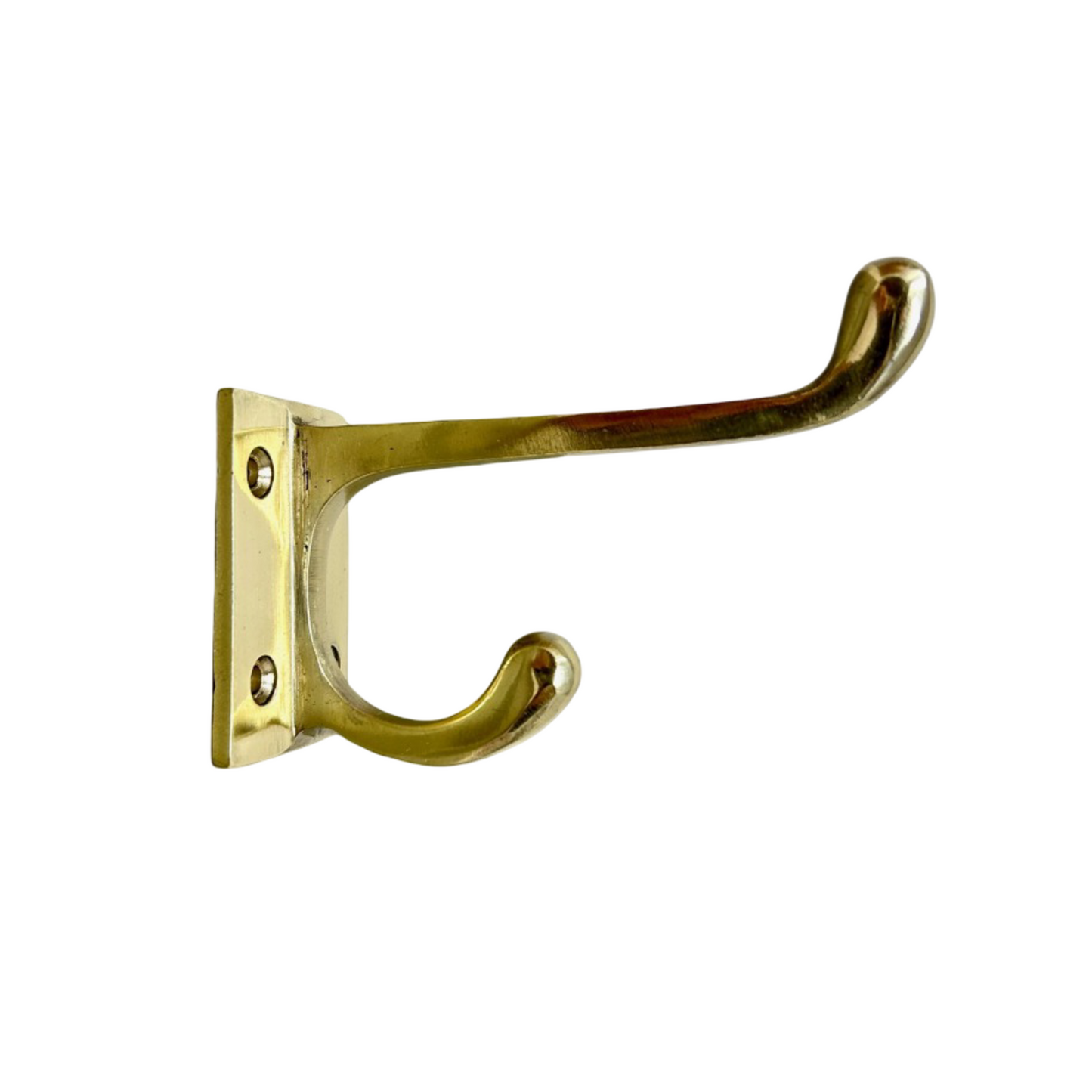 Solid Brass Double Hook