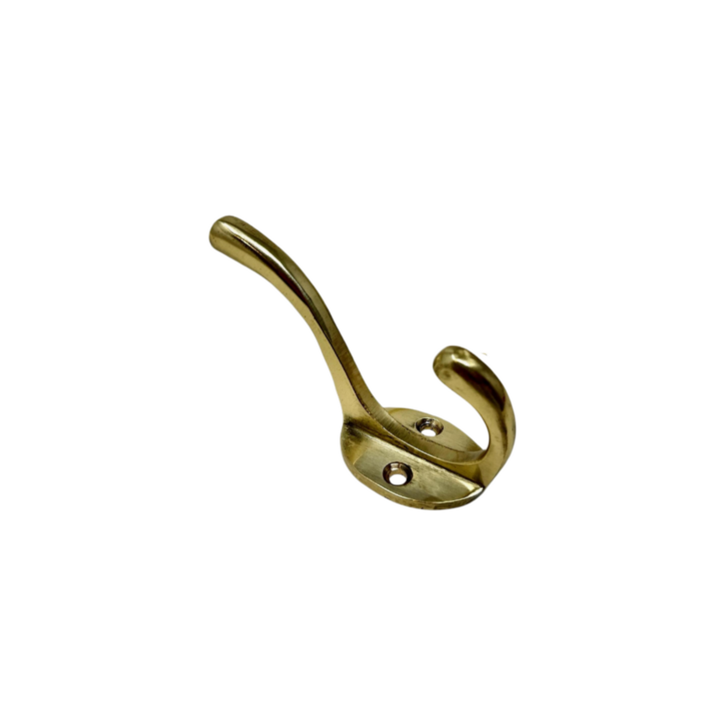 Double Solid Brass Wall Hook