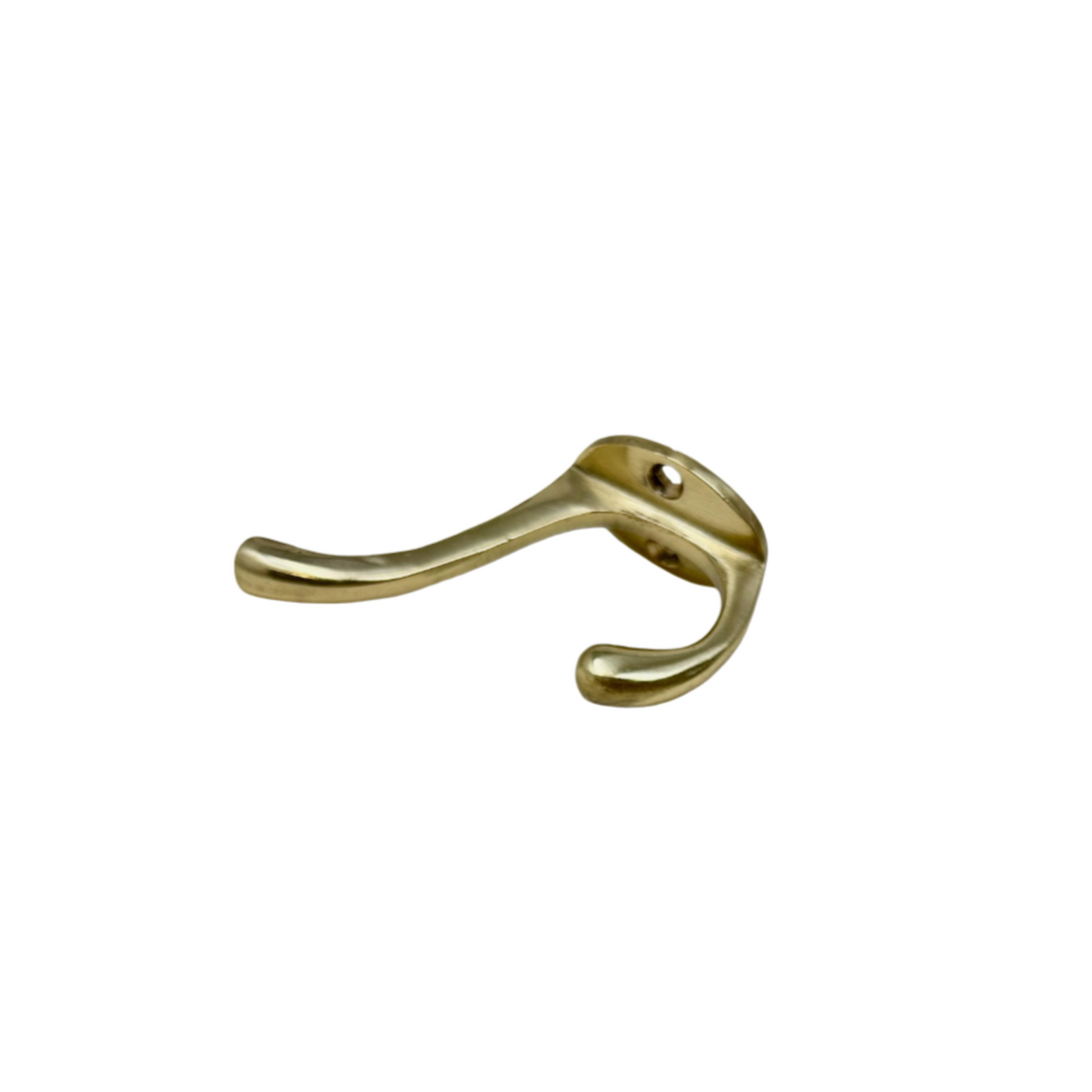 Double Solid Brass Wall Hook